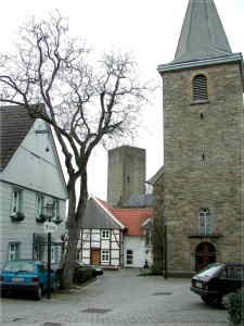 ev. Kirche, altes Ksterhaus, Burg